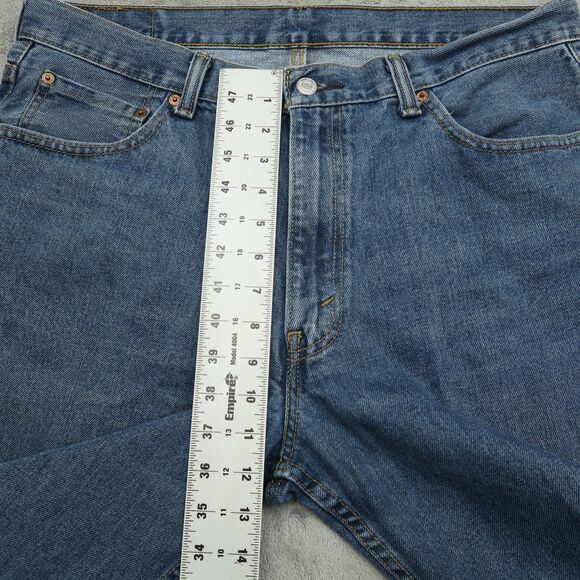 Levi's 550 Jeans Mens Size 36x30 Blue Relaxed Fit 100% Cotton Denim Medium Wash - Picture 14 of 15